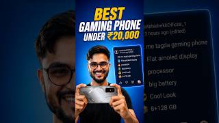 Best 🔥 Gaming Phone Under 20000 | Best Smartphone Under 20000 #shorts #bestphoneunder20000