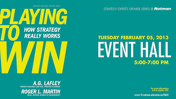 How Strategy Really Works: Roger Martin, Former Dean