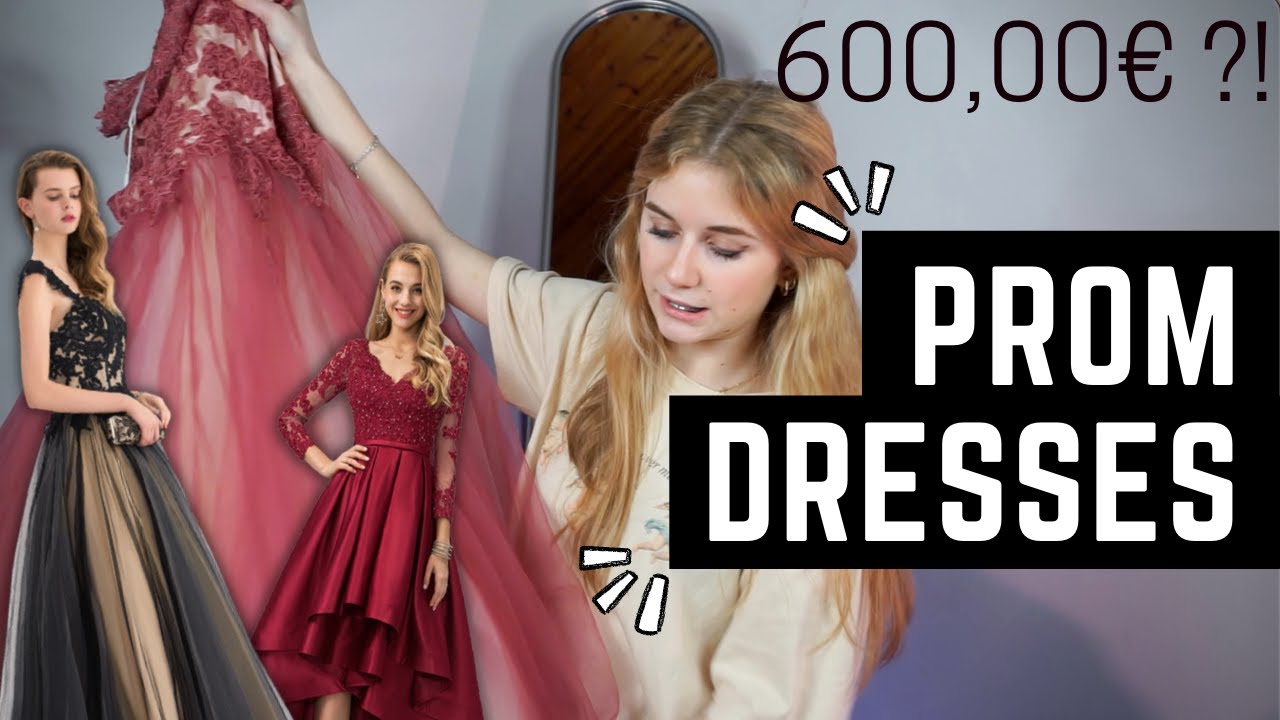 PROM DRESSES HAUL! JJSHOUSE! Aboutgaia.😨💸 YouTube