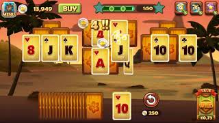 Solitaire Tripeaks Level 4 screenshot 5