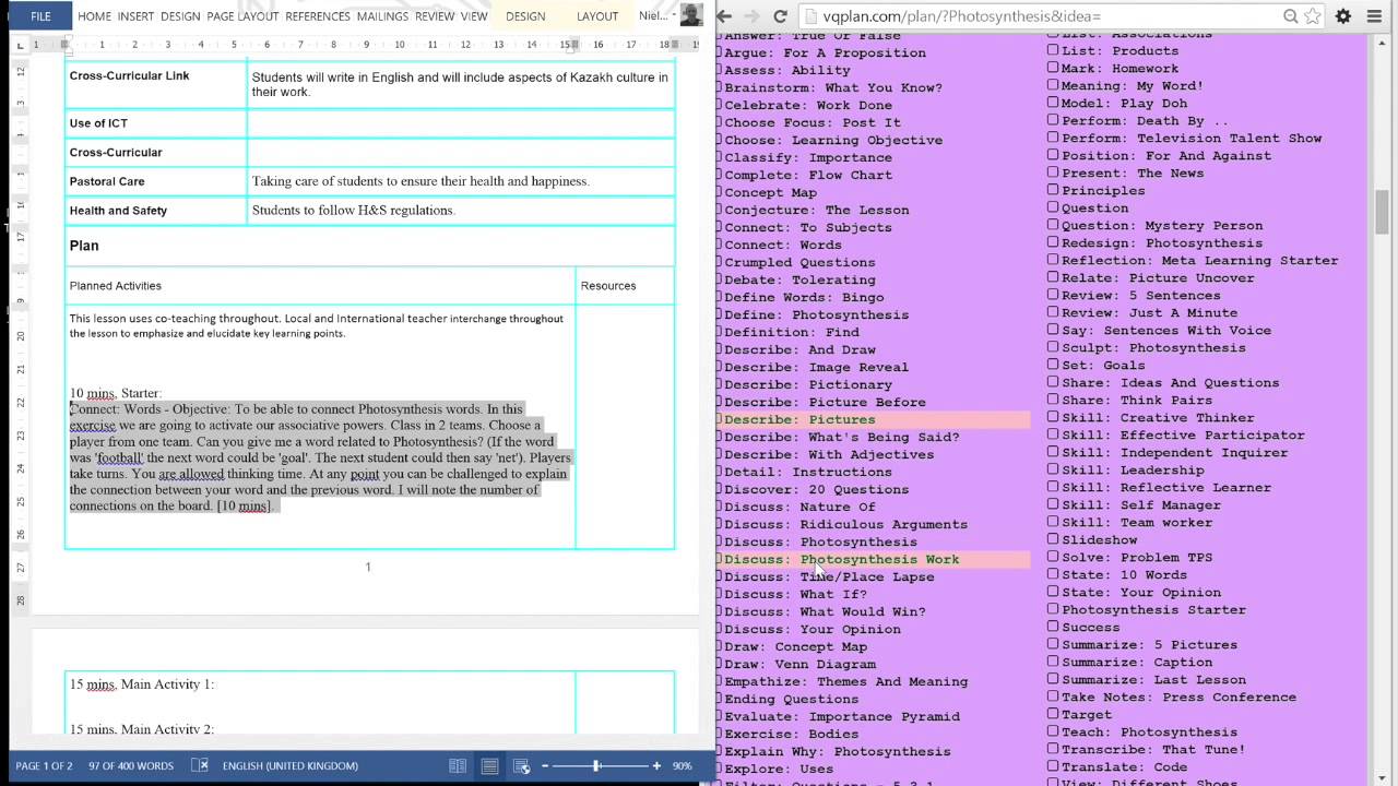 Lesson Planning - YouTube