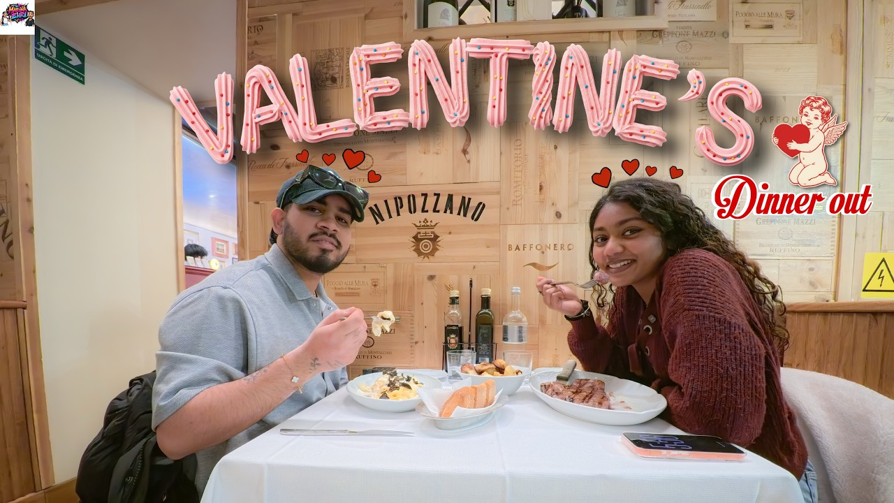 VALENTINE'S🌹එකට ගිය Dinner Out එක ❤️