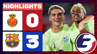 Full Match Highlights Rcd Mallorca Vs Barcelona Lamine Yamal Scores, Rashford La Liga 2025