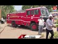 కేతపల్లి పోలీస్ స్టేషన్ ఆవరణలో భారీ ప్రమాదం