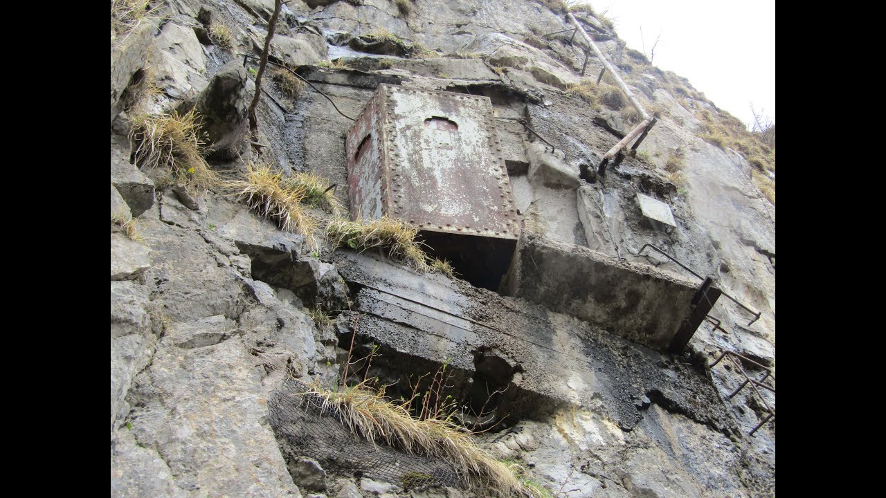 Vallo Alpino del Littorio Sbarramento monte Croce Carnico