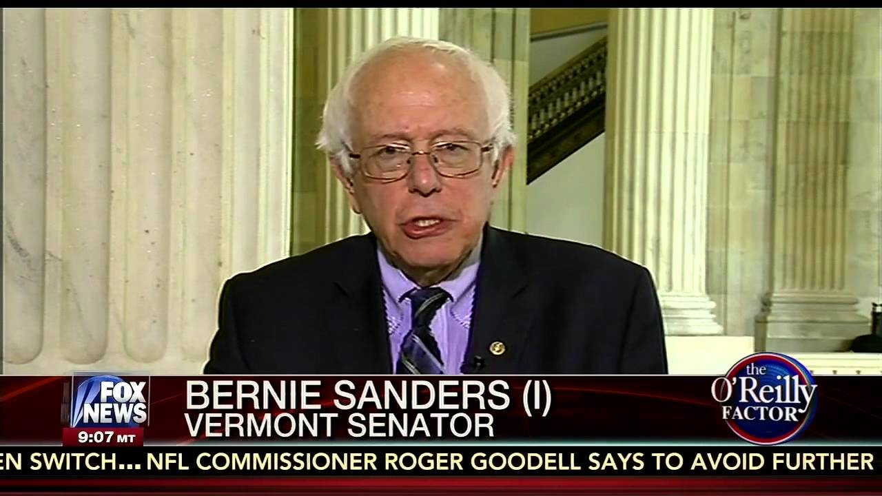Sen. Sanders on The O'Reilly Factor