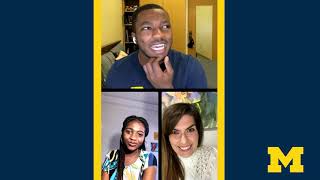 U-M Student Vlog: Live Conversation with Wolverine Wellness