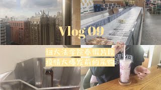 CC’s VLOG 09: NYU law school spring break, groceries before COVID-19, food delivery/games/study.