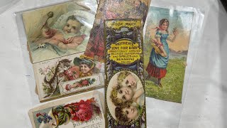  SOLD. SV 577 1900’s advertising cards.6 for  