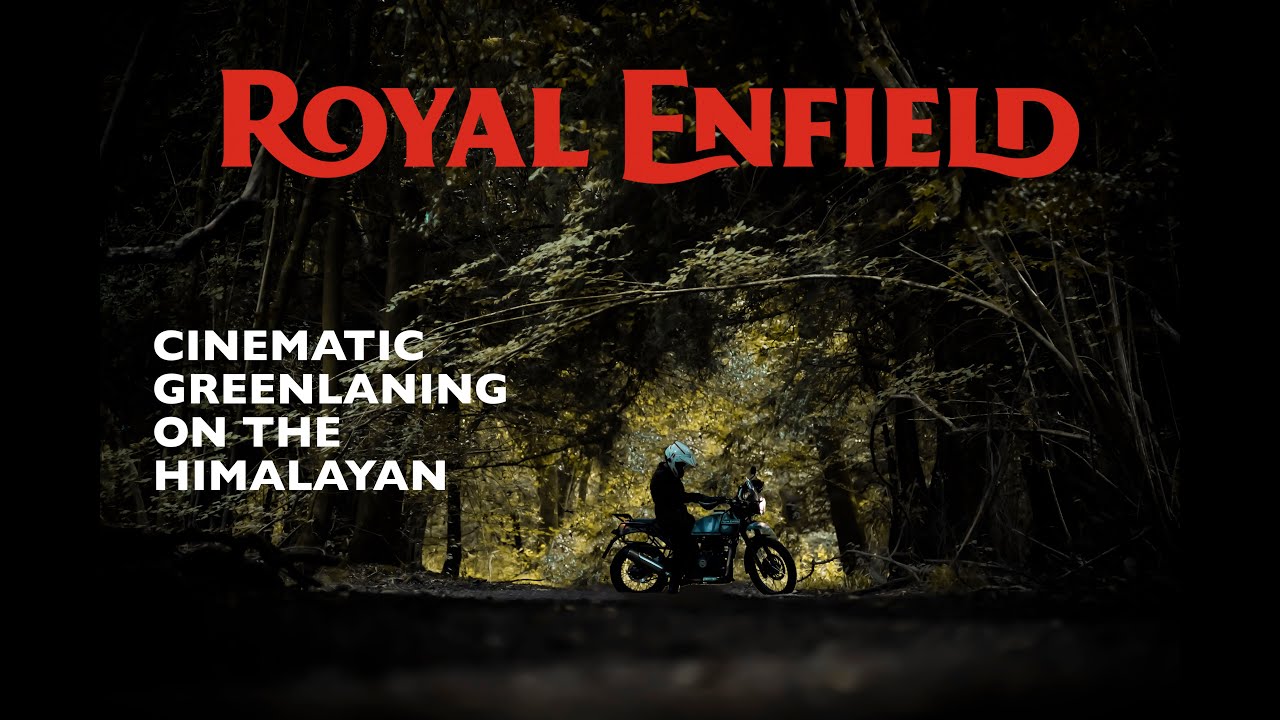 Royal Enfield Himalayan Cinematic Motorbike Green Lanes Enduro