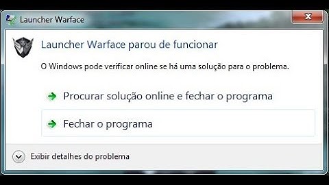 Corrigir erro WARFACE não inicia! Provável solução!