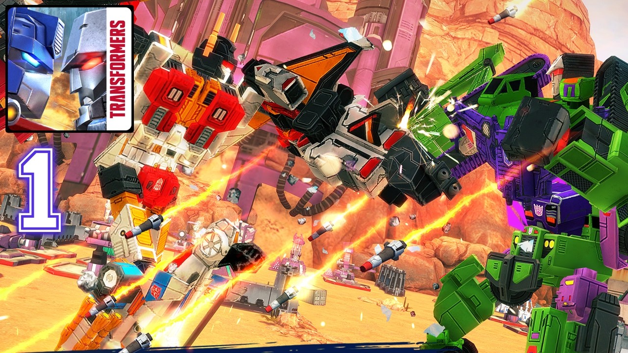 TRANSFORMERS: Earth Wars Gameplay Walkthrough Part 1 (android,ios)