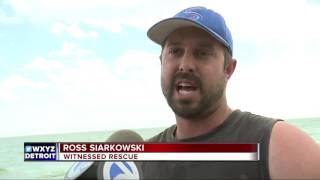 Three boaters rescued from Lake St. Clair