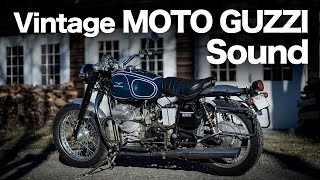 Vintage MotoGuzzi Sound.ただただヴィンテージモトグッツィのサウンドを楽しむ動画。