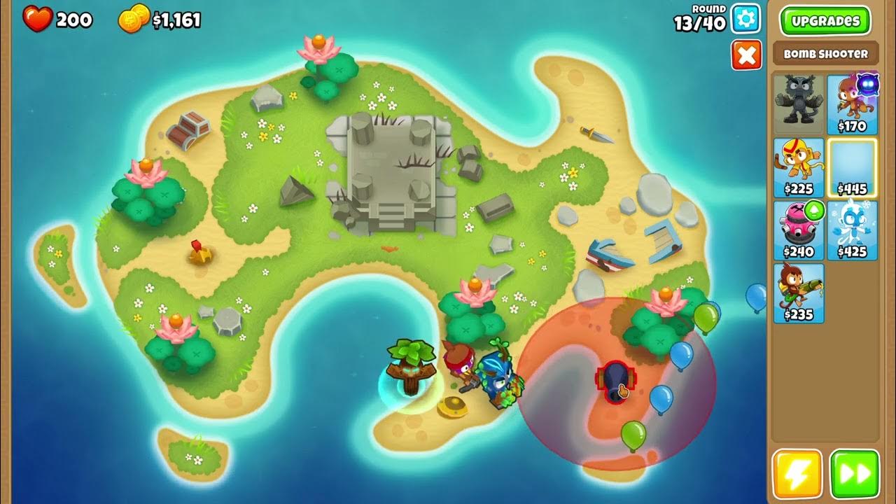 Bloons TD 6 Lotus Island Easy Primary Only Strategy Guide YouTube