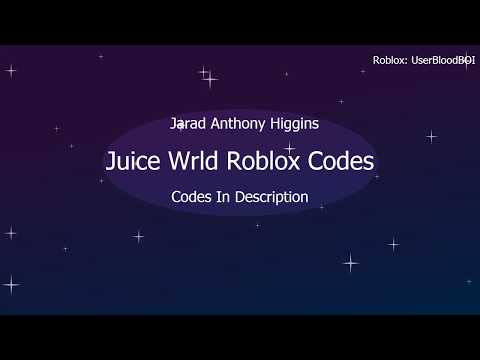 Updated Juice Wrld Codes Youtube - roblox code juice wrld fast