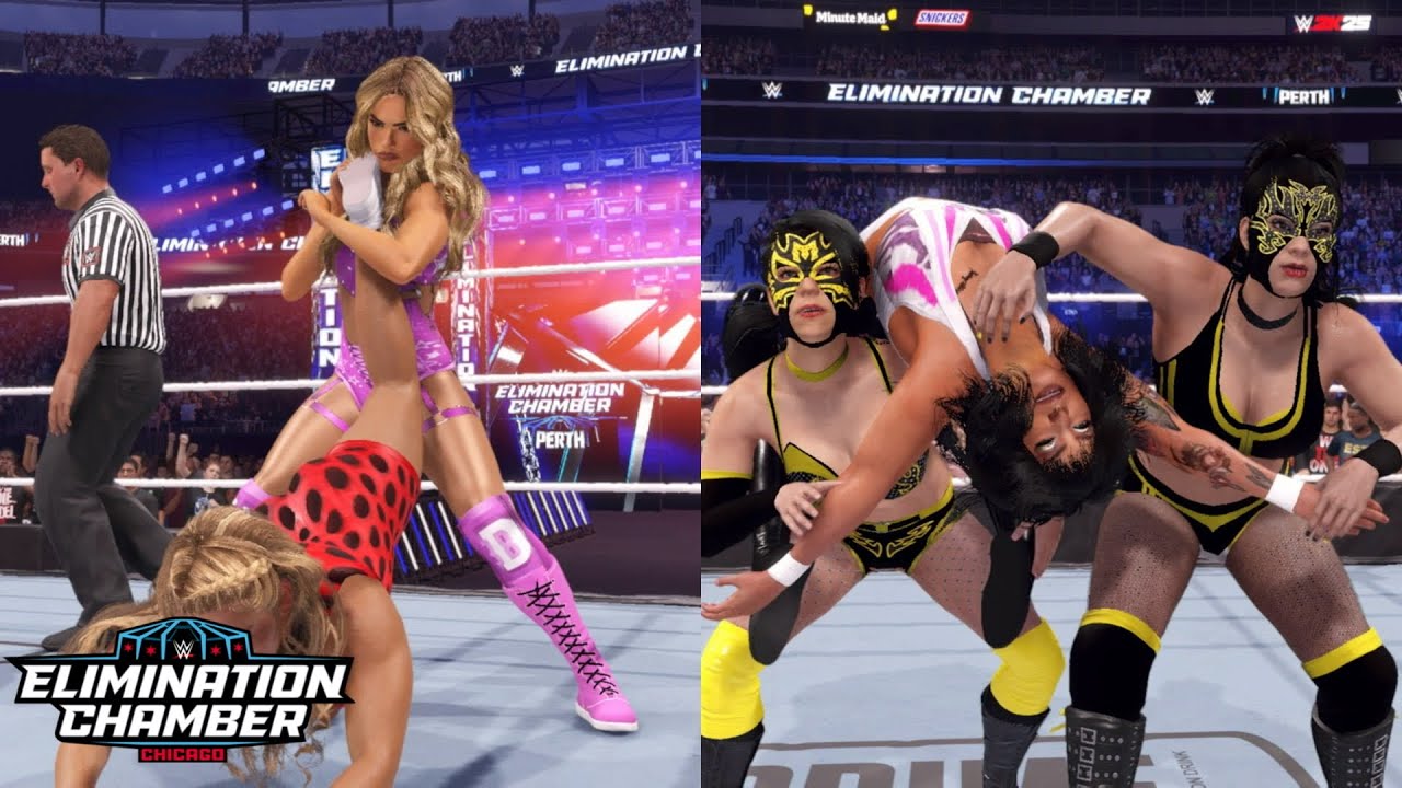 WWE 2K25 ELIMINATION CHAMBER PLE - PART 3
