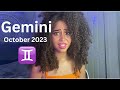 GEMINI ♊️- This is a big month for you! -October 2023 tarot reading
