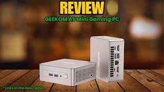 GEEKOM A5 Mini PC Review | Ryzen 7 5825U + Vega 8 + 16GB RAM