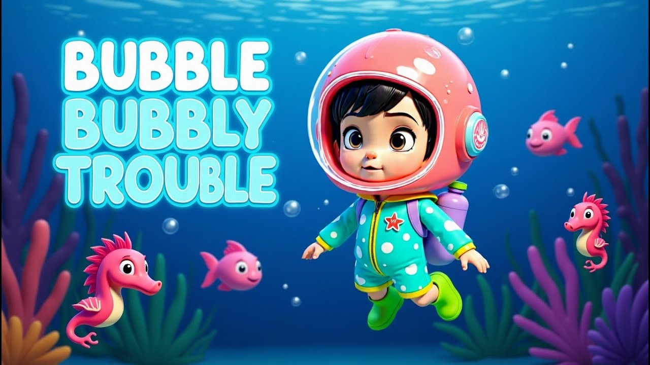 Bubble Trouble Under the Sea” | HopperBuddies Ocean Adventure Song 🌊🐙