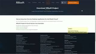 Rillsoft Cloud -  Umstieg von Rillsoft Project zu Rillsoft Cloud