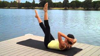Opposite Abdominal Scissors