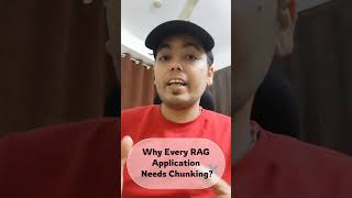 Why Every RAG Application Needs Chunking? #ai #building #testing