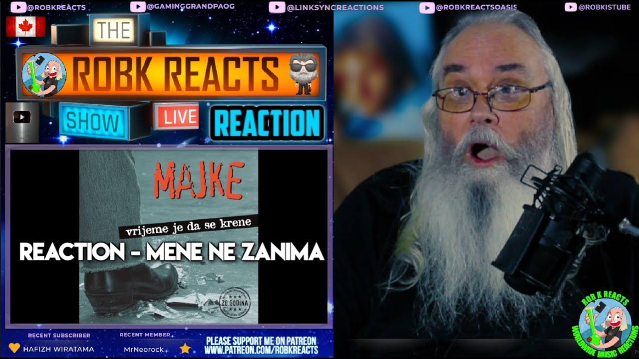 Majke Reaction - Mene Ne Zanima (Remastered) - First Time Hearing - Requested