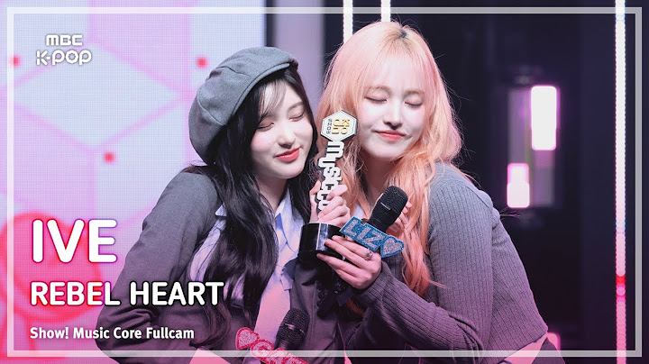 [#음중직캠] IVE (아이브) – REBEL HEART 1위 직캠 | 쇼! 음악중심 | MBC250222