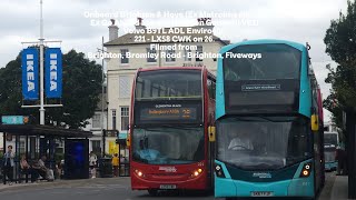Onboard | Brighton & Hove (Ex Metrobus 6950 & Ex GAL VE1) Volvo B9TL ADL E400 | 221 - LX58 CWK | 26