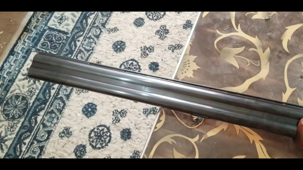 Russian Baikal 12 Bore shotgun over under - YouTube