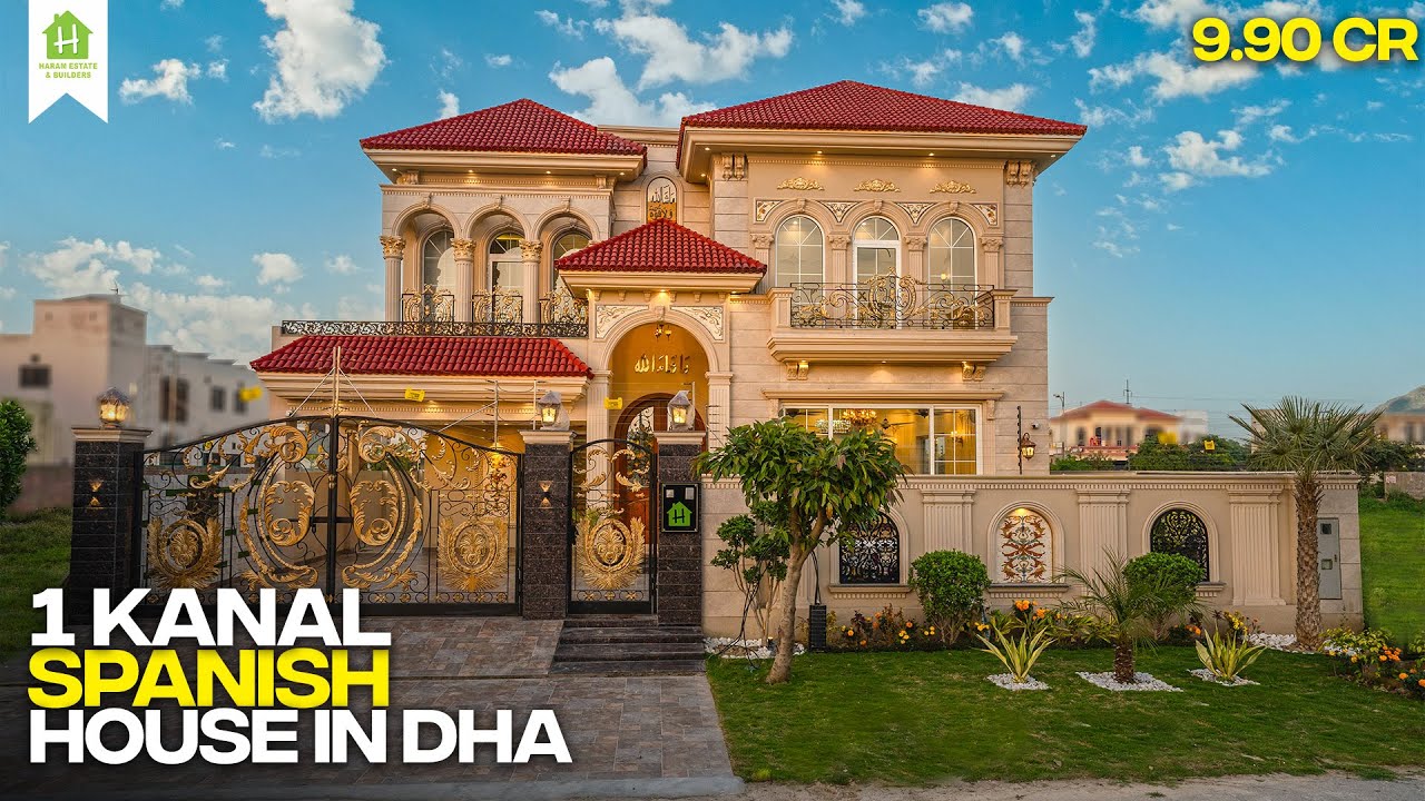 Near 80 Kanal Park 1 Kanal Spanish Design Brand New Classical Layout ...