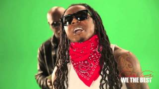 Lil Wayne On Set Of Ace Hood's \\