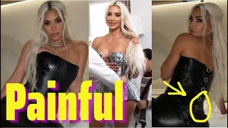 Kim Kardashian fan asks her to stop 'torturing' herself in new painful outfits