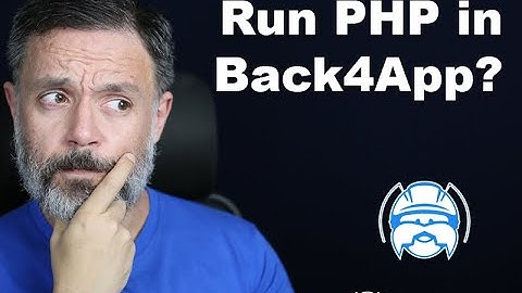 PHP and Back4app