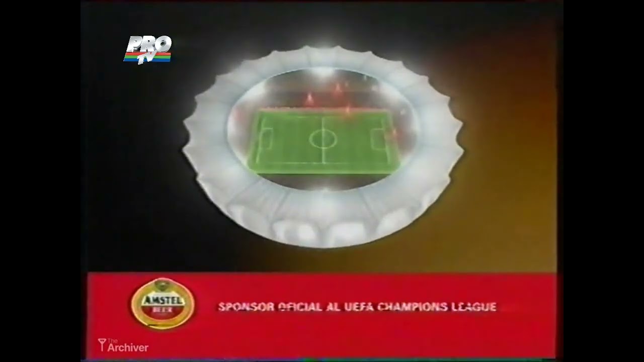 UEFA Champions League Final Gelsenkirchen 2004 Intervalo - Amstel & MasterCard RO