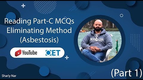 Reading Part C MCQs Eliminating Method Asbestosis (Part 1)