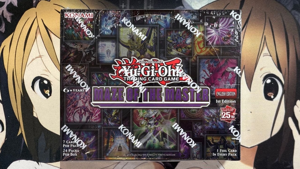 yugioh maze of the master booster box Yu-Gi-OH! Maze of the Master Booster Box [1st Edition] (MZTM) SEALED