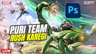 How I Made This BGMI Thumbnail In Photoshop | New Tips &amp; Tricks Photoshop 2026