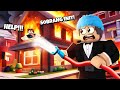 Fire Fighter | Roblox | I'M SAVING THE WORLD FROM BURNING DOWN!