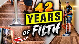 We Thought We Were DONE… Then Found MORE FILTHY 42-Year-Old Carpet 😳