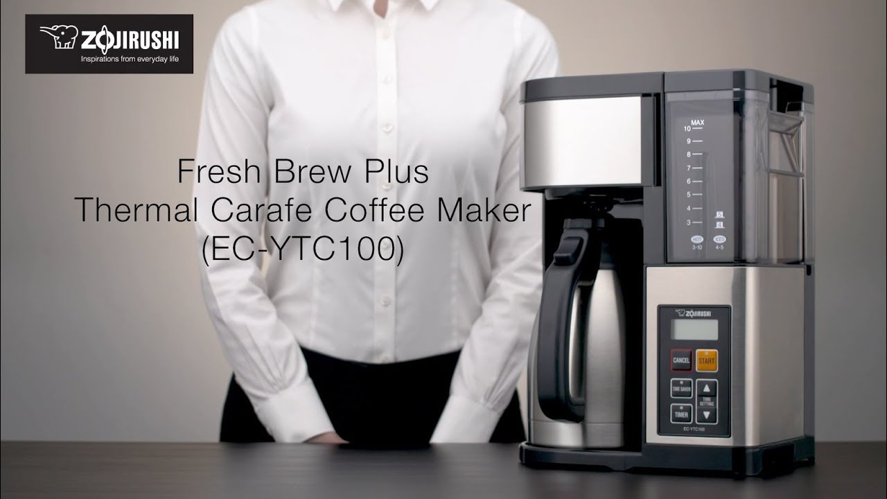 Zojirushi Fresh Brew Plus Thermal Carafe Coffee Maker EC-YTC100