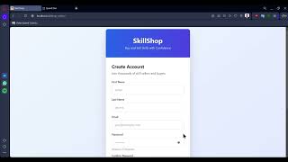 Signup & Signin Pages Design | Web Programming I | Java Institute