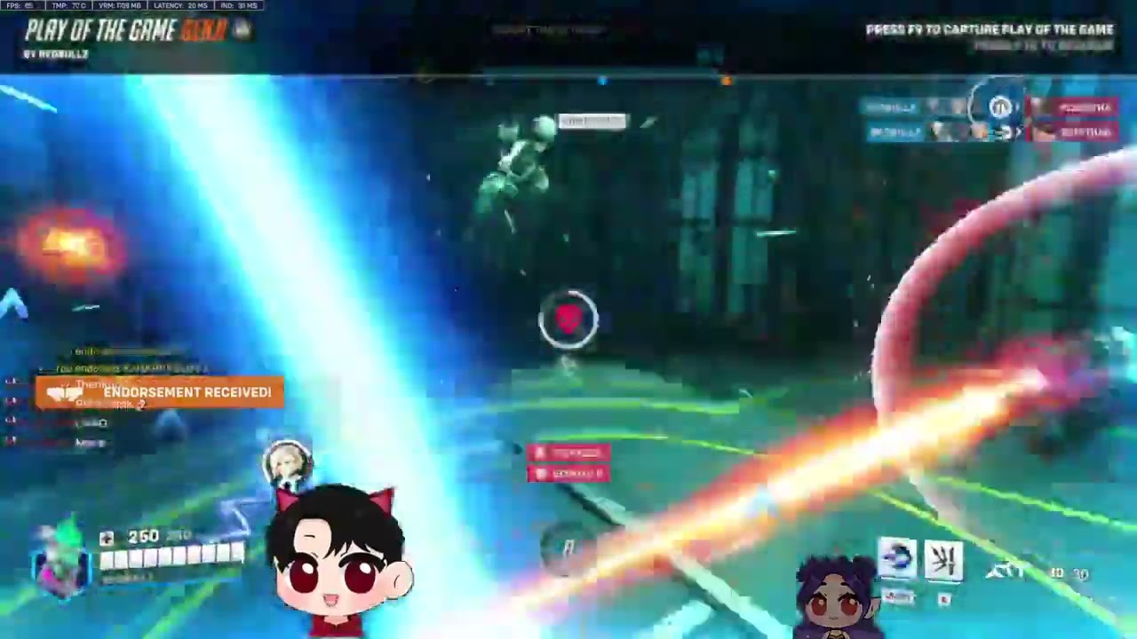 Genji 5K ft MoonReiVT | redbullzeye on #Twitch