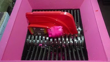 SHREDDER MACHINE! Shredding Hard and Soft Things! Oddly Satisfying, Relaxing Video #007
