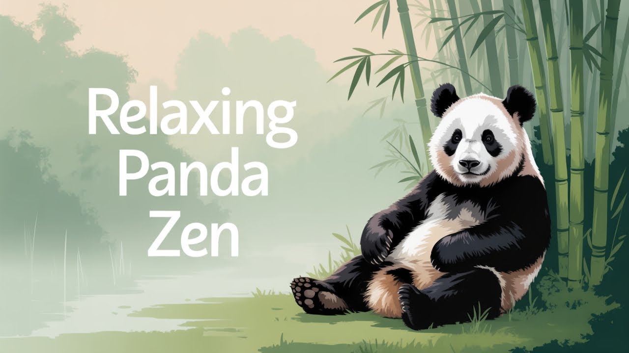 Panda Zen - Bamboo Forest Ambience | 1 Hour Peaceful Music for Sleep ...
