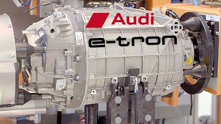 Electric Engine FACTORY - HOW IT'S MADE Audi e-tron Motor