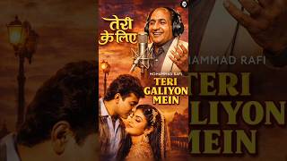 Teri Galiyon Mein ❤️ Mohammed Rafi 💐 Old Is Gold 🪙 #editvideo #viralsong #ytshorts