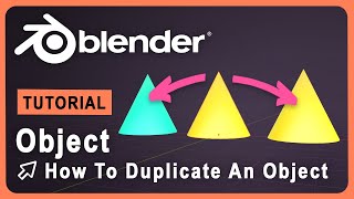 How To Easily Duplicate Objects | Blender | Tutorial