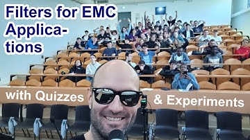 Filters for Electromagnetic Compatibility Applications with Experiments & Quizzes (from IUT Angers)